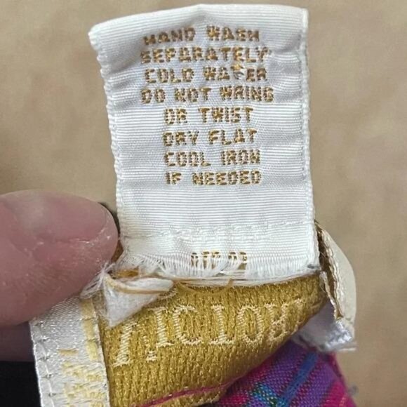 Vintage 1980s Victoria’s Secret Lace & Plaid Thong Teddy Bodysuit - Picture 10 of 10